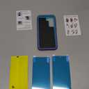 ONOLA Phone Case for Samsung Galaxy S21 Case with HD Screen Protector, Heavy Duty Shockproof & Dropproof 3-Layer Cover Phone Case for Galaxy S21 6.2'',PurpleSkyblue