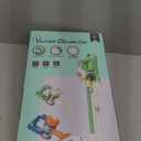 3-in-1 Kids Vacuum That Really Works  Working Toddler Vacuum Cleaner with Real Suction, Montessori Pretend Play Cleaning Toy Gift Set for Boys and Girls Ages 3+ (Green)