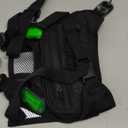 2025 Running Chest Pack,Running Phone Holder With Extra Storage,Led Light Chest Vest For Man Runner,Cycling,Motorcycle,Workouts