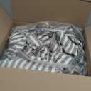 Smuge 17 Pcs Bath Towel Set, Include 6 Bath Towel Sheets, 6 Hand Towels and 6 Washcloths - Highly Absorbent Quick Dry Microfiber,Ultra Soft Bathroom Towel Set with Hanging Loop - Light Gray