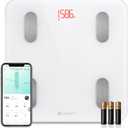 Etekcity Scales for Body Weight, Bathroom Digital Weight Scale for Body Fat, Smart Bluetooth Scale for BMI, and Weight Loss, Sync 13 Data with Other Fitness Apps