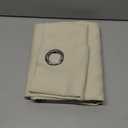 NICETOWN Blackout Beige Curtain for Bedroom 63 inches Length - Grommet Thermal Insulated Room Darkening Window Treatment Sound Reducing Privacy Drapes for Living Room (1 Piece, W52 x L63)