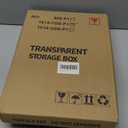 Acrylic Display Case Compatible with Labubu POP MART, Clear Figure Display Cases for Collectibles, Stackable Display Box with Magnetic Door 1 Pack