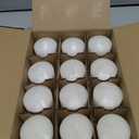 12 Pack Ivory 2x3 Inch Pillar Candles, 22 Hours Unscented Column Candles, Dripless Smokeless Unscented Candles for Home Weddings Restaurant Spa Church and Emergency