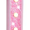 Pooqla LED Marquee Letter Lights, Light Up Pink Letters Glitter Alphabet Letter Sign Battery Powered for Night Light Birthday Party Wedding Girls Gifts Home Bar Christmas Decoration, Pink I (8.86"*4.13"*1.77")