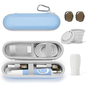 Set of 2 Pack, Yinke 2.0 Electric Toothbrush Case For Oral B/Oral-B Pro/Philips Sonicare/ Aquasonic Toothbrush, Travel Electric Toothbrush Case