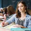 Monthly Planner 2025-2027, 2 Year Months Planner Calendar 2025-2027, July 2025 - June 2027, 7" x 10", 25-27 Monthly Calendar Planner, Perfect for School Office Home Planning - Color Splash