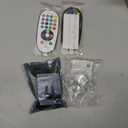 SUNVIE 12W Low Voltage Landscape Lighting RGB Color Changing LED Landscape Lights with Remote Control Waterproof Garden Patio Spotlight Christmas Decoration for Outdoor(10 Pack with Connector)