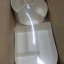 Rotating Makeup Organizer for Vanity with Brush Holder, Cosmetic Makeup Storage Organizer, Large Spinning Makeup Skincare Organizer, Countertop Makeup Perfume Organizer, Lotions Display Case Ivory