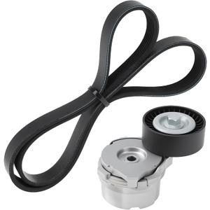 90K-39298A Serpentine Belt Drive Tensioner Kit for Ford F-150 2014-2023 V8 5.0L Engine Drive Belt Tensioner Assembly for Ford F150 39298 999830A 6PK1627