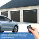 2 for Liftmaster Chamberlain Craftsman Garage Door Opener Remote 890Max 893MAX 893LM 371LM 373LM G953EV-P2, Key Chain Garage Door Opener Remote for Purple Red Yellow Orange Green Learn Buttons