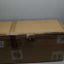 9 ft. Unlit PVC Slim Pencil Artificial Christmas Tree with Solid Metal Legs in Green