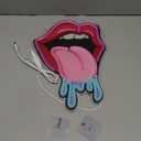 Lips Tongue Neon Sign Tongue LED Neon Light Up Sign for Wall Decor Tongue Drool LED Sign Neon Light for KTV Bar Pub Man Cave Bedroom Party Wedding Decor
