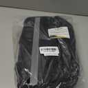 JEELAD Bike Rear Rack Bag Expandable 27L Capacity Multifunctional Bicycle Pannier with Rain Cover for Rear Rack Grocery Shopping Commuter Cycling Trip Black Blue Red (Black-with rain cover)