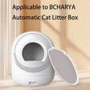 Cat Litter Mat Replacement, Suitable for BCHARYA Automatic Cat Litter Box, Waterproof and Durable, Anti-Scratch and Anti-Bite Silicone Cat Litter Pad, Original Replacement Cat Litter Box Mat
