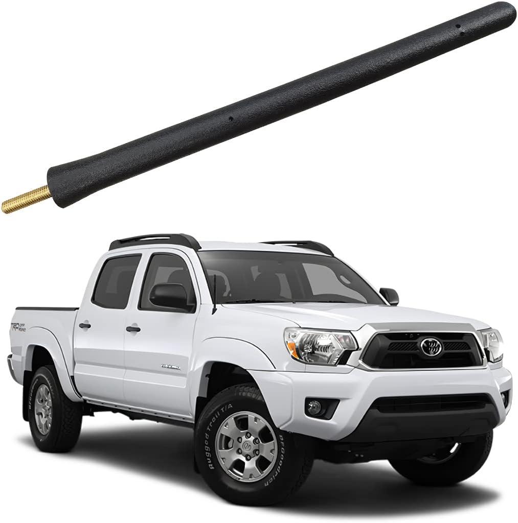 6 3/4 Inch Short Antenna for Toyota Tacoma (1995-2015), Toyota Tacoma Antenna - Car Wash Proof, Internal Copper Coil Antenna Mast Replacement