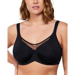 HSIA Minimizer Bras for Women Plus Size, Full Coverage Coolcomfort T Shirt Unlined Bra with Underwire for Heavy Breast, Size 40H
