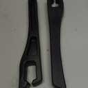 Car Seat Gap Filler Organizer, 2PCS Multifunctional Vehicle Fill Gap Blocker with Storage Slot Between Seat & Console, Anti-Drop Auto Interior Organization, Universal Fit (Black)