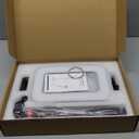 Tripod for iPhone with Light, Portable 15W Ring Light with Stand and Phone Holder for Video Recording, 6000mAh Magnetic Phone Tripod with Light 2500K9000K for Food Hunt,Mukbang Video,Vlogging,CRI＞95