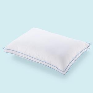 Sinomax Firm Pillow Hybrid Memory Foam Core with Fiber Filled Cover Queen Size Neck Pillow Hypoallergenic Enhanced Support for Neck Shoulder Back Pain Relief Bed Pillow for Side Back Sleepers (Queen - 30 x 16 x 5 Inches)