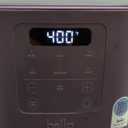 bella 4Qt Slim Air Fryer, Fits-anywhere Kitchenware, EverGood Ceramic Nonstick Coating, Adjustable Temperature, 6 Preset Cooking Options, 60 Min Auto Shutoff w Audible Tone, 3.3lb Capacity, Plum