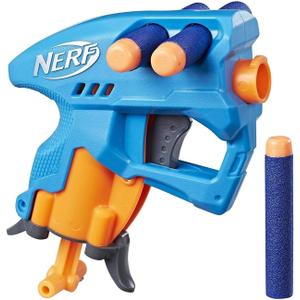 Nerf Nanofire Blue Blaster and Combats, Pack Of 2