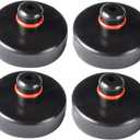 Alipis 4pcs Jack Pad Rubber Support Pad for Floor Jack Compatible Multiple Models