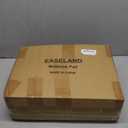 EASELAND Full Size Mattress Pad Pillow Top Mattress Cover Quilted Fitted Mattress Protector 8-21" Deep Pocket Cooling Mattress Topper (54x75 Inches, Light Grey)