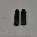 BMX Pegs, 2PCS Aluminum Alloy for BMX Stunt Pegs, BMX Accessories (Black)