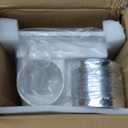 10" Ultra Quiet Bathroom Exhaust Fan with 6500K LED Light, 1.0 Sone 145 CFM, 8.3x8.3 Mount, 1500 LM Ceiling Ventilation Fan (white)