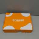 oneisall Dog Clippers and Paw Trimmer Kit 2 in 1 Low Noise Cordless Dog Clippers for Grooming Pet Hair Trimmers for Small and Large Dogs Cats Animals (Gold)