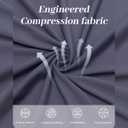 Women's High Waisted Moisture - Wicking Yoga Leggings with Pockets, Reflective Stripes & Shirt Loop for Active Lifestyle (S)