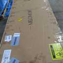 MELOMOIR 76"x34" Large Mirror Full Length, Oversized Floor Mirror Full Length for Bedroom Living Room Cloakroom Gym, Hanging Standing or Leaning Full Body Mirror with Stand, Black Aluminum Alloy Frame