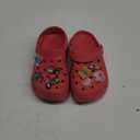 Cubufly Kids Boys Girls Clog Garden Shoes Slip On Slide Sandals Beach Water Shoes for Toddler/Little Kid/Big Kid/Children (Red, 1 Big Kid)