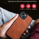 OCASE for iPhone 14 Case Detachable Wallet Case with Card Holder, 2 in 1 Pu Leather Flip Folio with RFID Blocking Stand Wrist Strap Shockproof Phone Cover 6.1 Inch, Brown