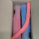 DTianSir 2Pack Motion Plus Wii Remote Controllers with Nunchucks,Wii Remote Controllers with Built in Motion Plus Compatible for Wii U Consoles(BluePink) [video game]