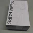 DREAM PAIRS Mary Jane Shoes for Girls Platform School Uniform Party Chunky Dress Heel Double Straps Flats for Little Big Kid (White, Size: 12 Little Kid)