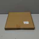 Yaetm 12x12 Square Picture Frame Matted to 5x5, Double Floating Ivory Mat, Black Photo Frame with Polished Tempered Glass for Wall Gallery, Home and Office, Wall Mounting, Single, Black