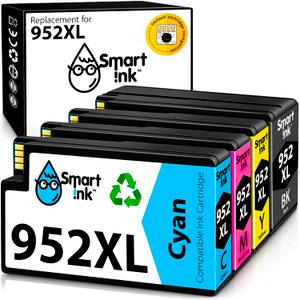 952XL High Yield Ink Cartridges(Black/Cyan/Magenta/Yellow 4Pack)Compatible for HP 952XL HP952 HP952XL Replacement for Officejet Pro 8710 7740 8720 8702 8210 7720 8700 8740 8216 8725 8200 Printers