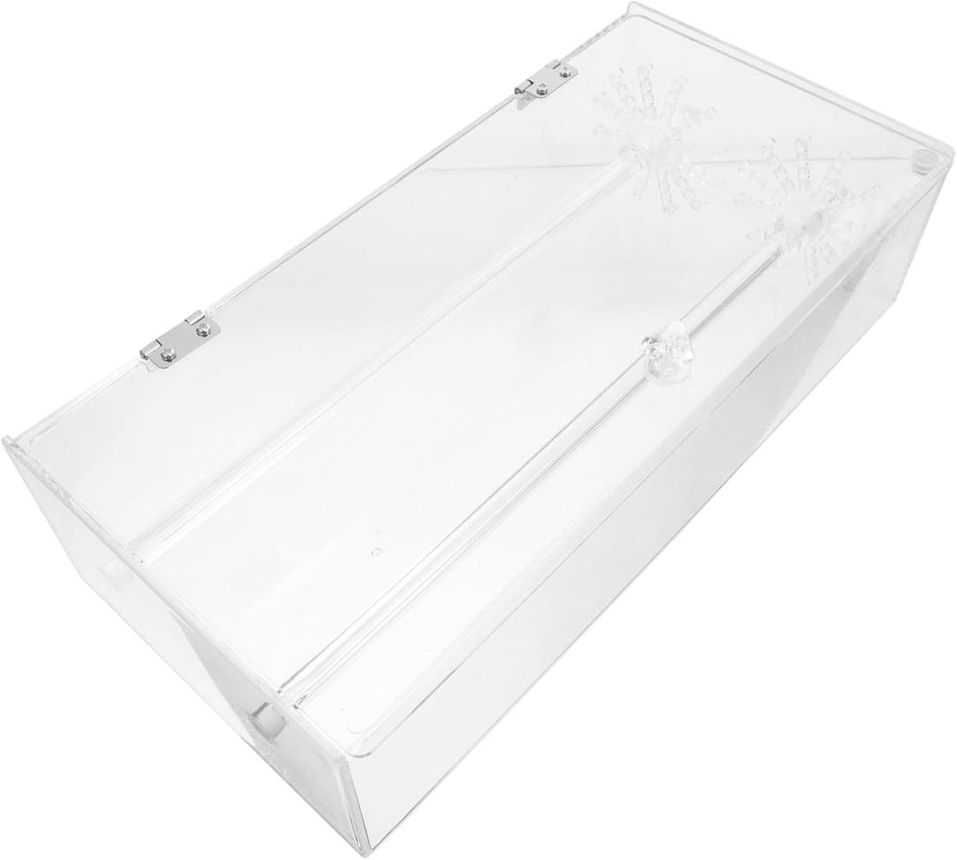 VALICLUD Necklace Storage Box Jewelry Stand Plastic Jewelry Display Rack Earring Holder Organizer