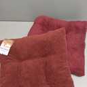 Arlee Memory Foam Non-Skid Chair pad, 2 Count, Burgundy