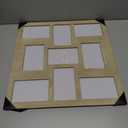 Collage Picture Frames 4x6, 4x6 Brown Picture Frames Collage for Wall Decor 9-Openings, Multi Family Photo for Gallery Decor, Hanging Display Or Tabletop Stand for Living Room