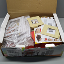 Family Cozy Cabin Doll House Playset, Dollhouse Furniture and Accessories,DIY Cottage Pretend Play Dollhouses, for Toddlers, Boys & Girls