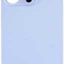 Replacement for fits Back Glass Big Hole for Apple iPhone 14 Pro Silver Replacement Phone Repair Part