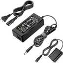 Gonine NP-FW50 Dummy Battery for Sony ZV-E10 and AC-PW20 Continuous Power Supply AC Adapter Kit, for Sony Alpha ZVE10 A6000 A6100 A6300 A6400 A6500 A7 A7II A7S A7SII RX10 II IV Cameras., 1 Piece