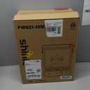 Shinic Portable Fireplace Heater for Indoor Use,1500W Fireplace Space Heater with Thermostat, Realistic 3D Flame & Crackling Sound, ETL Listed Home Office (Walnut)