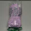 Wokceer 7.2FT Wedding Arch Cover Spandex Fitted Wedding Arch Stand Covers Round Top Chiara Arch Backdrop Cover for Birthday Party Ceremony Banquet Decoration Lavender