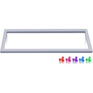 Upgraded DA63-06538B Freezer Door Gasket Compatible with Samsung Refrigerator Freezer Door Gasket RS25J500DSR/AA Door Gasket, DA97-08239A DA97-08239B RS261MDRS RS25H5111SR Fridge Door Seal, Gray