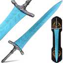 41'' Dark Moon Greatsword Metal Sword Embossed Pattern 1:1 Replica Sword Moonlight Greatsword Dark Moon Sword Suitable for Cosplay Collection Decoration not Sharp