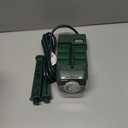 Outdoor Stake Timer Waterproof, 24 Hour Mechanical Power Strip Timer with 6 Outlets(3 180 Rotatable), 6ft Extension Cord Yard Stake Timer for Outdoor Christmas Lights, Heavy Duty, UL Listed